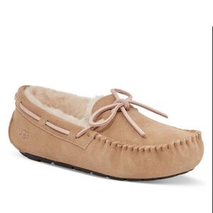 UGG Women's Beige Moccasins with Bow